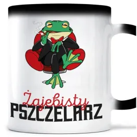 kubek-magiczny-zajebisty-zaba-pszczelarz