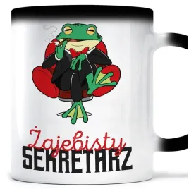 kubek-magiczny-zaba-zajebisty-sekretarz
