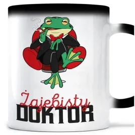 kubek-magiczny-doktor-zajebisty-zaba