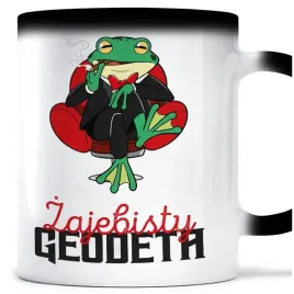 kubek-magiczny-geodeta-zajebisty-zaba