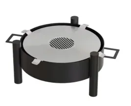 grill-palenisko-ogrodowe-okragle-rotondo-z-rusztem