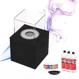 maly-biokominek-wolnostojacy-tower-mini-czarny-zestaw-biopaliwo-i-olejki