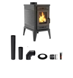 piec-zeliwny-wolnostojacy-koza-k10-z-palnikami-10kw-zestaw