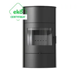 piec-stalowy-koza-ab-s-2-rollo-wysoki-fi150-10-kw-czarny-szamot-rekuperacja