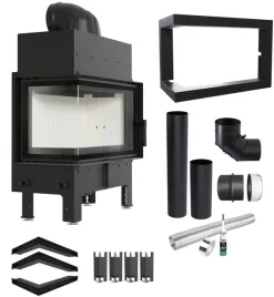 kominek-wklad-stalowy-floki-m-lewy-narozny-eko-10kw-komplet-rur-lufty-ramka