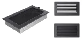 kratka-kominek-grafitowa-zaluzja-17x30-ramka-montazowa