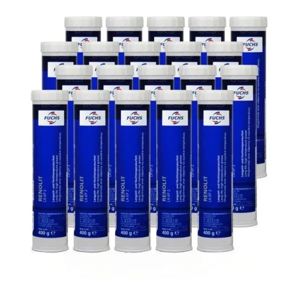 20 x FUCHS RENOLIT LX-EP 2 - SMAR PLASTYCZNY - NLGI 2 - W TUBIE 400g