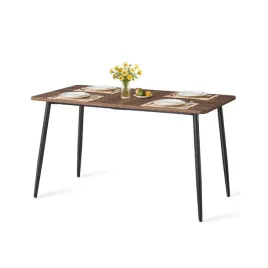 stol-kuchenny-songmics-prostokatny-orzech-naturalny-czarny-75-x-140-x-75-cm