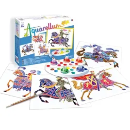 aquarellum-junior-rycerze-4-szablonynauka-zestaw-do-malowania