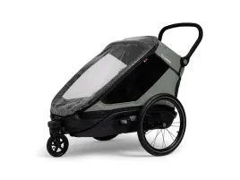 hamax-przyczepka-rowerowa-outback-next-podwojna-dusty-green