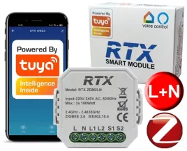 modul-rtx-sciemniacz-2-kanaly-dopuszkowy-zigbee-tuya