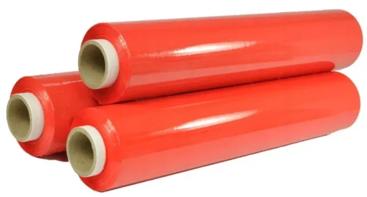 Folia stretch 50cm KOLOR czerwona 1,5kg JAKOŚĆ