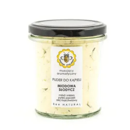 Zdjęcie produktu Miodowa Mydlarnia puder do kąpieli miodowa słodycz