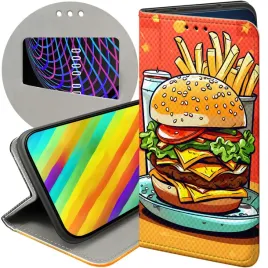 etui-z-klapka-do-oppo-a98-5g-wzory-hamburger-burgery-fast-food-jedzenie