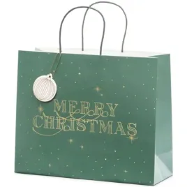 torebka-na-prezenty-merry-christmas-gwiazdki-zielony-partydeco-265