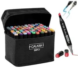 markery-alkoholowe-80-szt-flamastry-mazaki-pisaki-dwustronne-pro-torba
