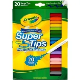 markery-kolorowe-zmywalne-crayola-supertips-20-kol