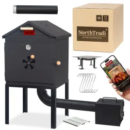 wedzarnia-ogrodowa-metalowa-zestaw-palenisko-haki-rury-metalowy-dach