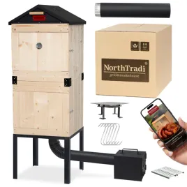 xxl-duza-wedzarnia-ogrodowa-drewniana-zestaw-palenisko-haki-rury-kompletna