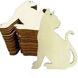 drewniany-kot-10x7-cm-zestaw-15-sztuk-dekoracje-diy-decoupage-rekodzielo