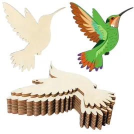 koliber-drewniany-15cm-dekoracja-diy-decoupage-zawieszka-zestaw-10-sztuk