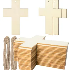 drewniany-krzyz-10x7cm-zestaw-15szt-diy-chrzest-komunia-religijne-dekoracje