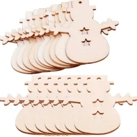 drewniana-zawieszka-balwan-8-cm-zestaw-10-sztuk-dekoracje-swiateczne-diy