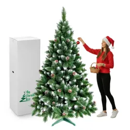 duza-choinka-sztuczna-sosna-diamentowa-z-szyszkami-220-cm-premium