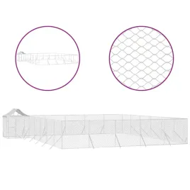 kojec-dla-psa-z-dachem-srebrny12x12x25m-stal-galwanizowana