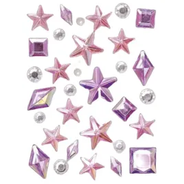 dzety-samoprzylepne-gwiazdki-romby-i-diamenty-rozowy-titanum-39-sz