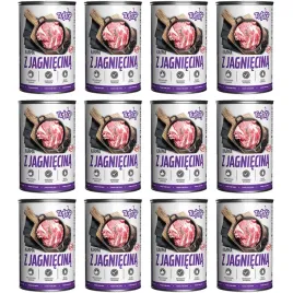 karma-mokra-dla-psa-tuf-tuf-karma-dla-psa-puszki-jagniecina-zestaw-12x400g