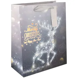 torebka-na-prezenty-gwiezdzisty-renifer-srebrny-partypal-23x18-cm