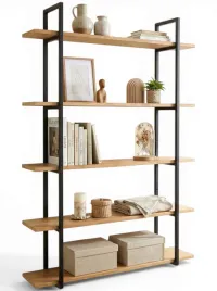 regal-wiszacy-industrialny-5-polek-z-czarnymi-wspornikami-160cmx25cmx18cm