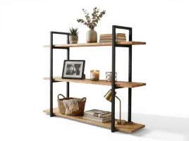 regal-wiszacy-podwojny-industrialny-z-czarnymi-wspornikami-180cmx30cmx18cm