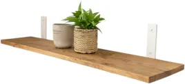 polka-scienna-dab-naturalny-wiszaca-na-sciane-jasna-biala-160cm-x-10cm