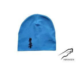 czapka-karate-kyokushin-niebieska-hiraken