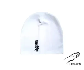 czapka-karate-kyokushin-biala-hiraken