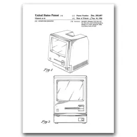 plakat-w-stylu-vintage-patent-na-komputer-apple-a1