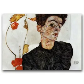 plakat-na-sciane-autoportret-egon-schiele-a2-60x40
