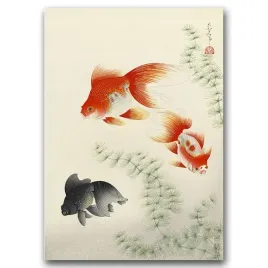 plakat-w-stylu-vintage-zlota-rybka-ono-bakufu-a1
