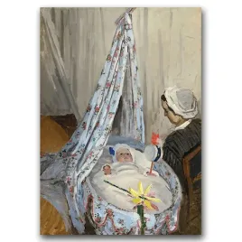 plakat-vintage-cradle-claude-monet-print-a1