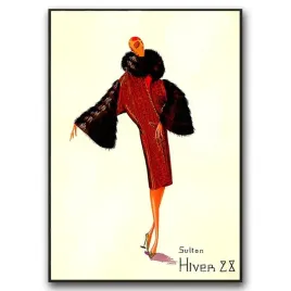 plakat-retro-do-salonu-fashion-winter-sultan-a1