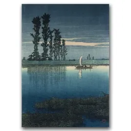 plakat-w-stylu-retro-wieczor-kawase-hasui-a1