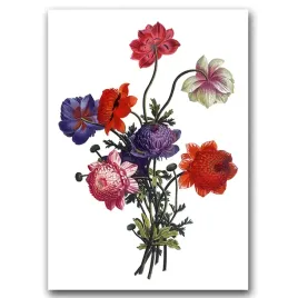plakat-w-stylu-vintage-bukiet-kwiatowy-a1