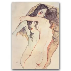 plakat-do-pokoju-dwie-kobiety-egona-schiele-a1