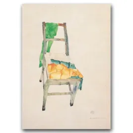 plakat-retro-dwie-moje-chusteczki-egon-schiele-a1