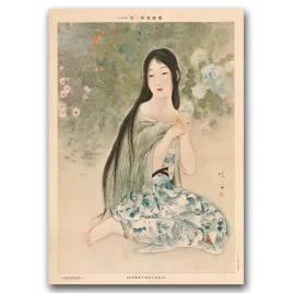 plakat-retro-do-salonu-dzielo-kaburagi-kiyokata-a1