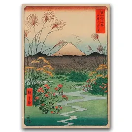 plakat-retro-rownina-otsuki-w-prowincji-kai-a1