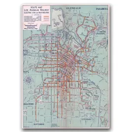 plakat-w-stylu-vintage-stara-mapa-los-angeles-a1