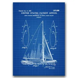 plakat-vintage-do-salonu-patent-na-zaglowke-a1